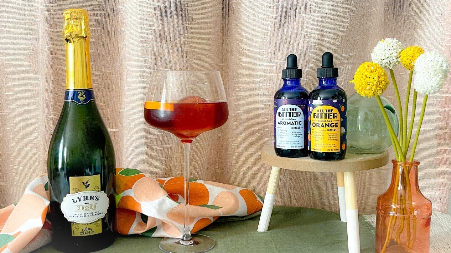 negroni sbagliato mocktail non-alcoholic cocktail recipe