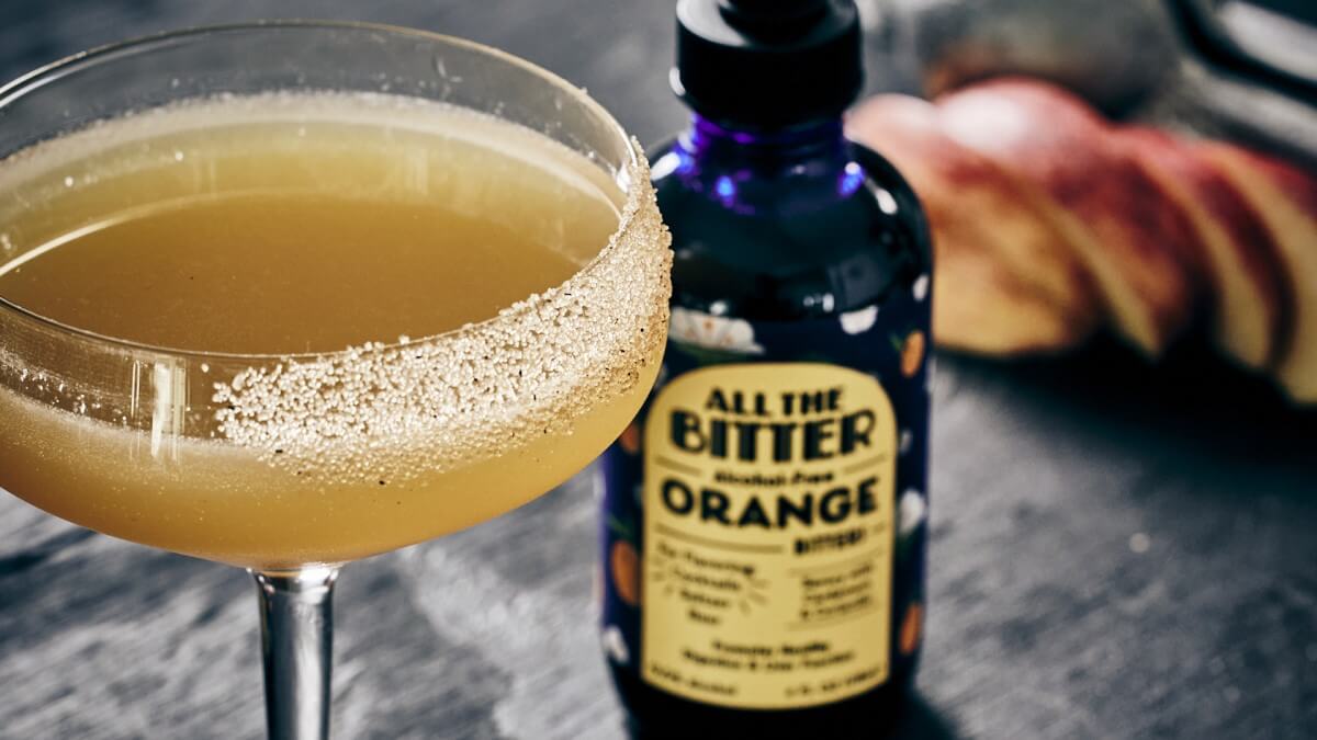 apple cidecar sidecar recipe non-alcoholic cocktail mocktail