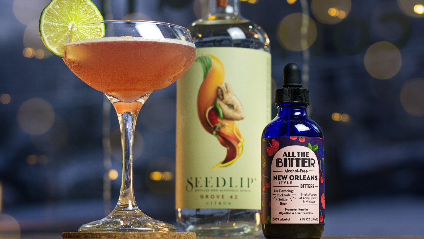 non-alcoholic drink cosmopolitan mocktail recipe